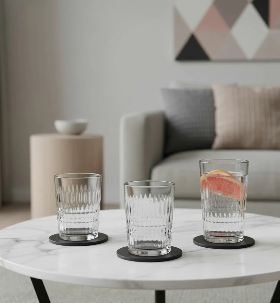 Set gotash xhami (18 copë), Hermia Concept, Rain 18