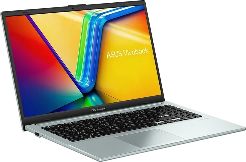 Laptop ASUS Vivobook Go 15 E1504GA-WS34, Intel Core i3, 8 GB RAM, 256 GB SSD, Gjelbër, Gri