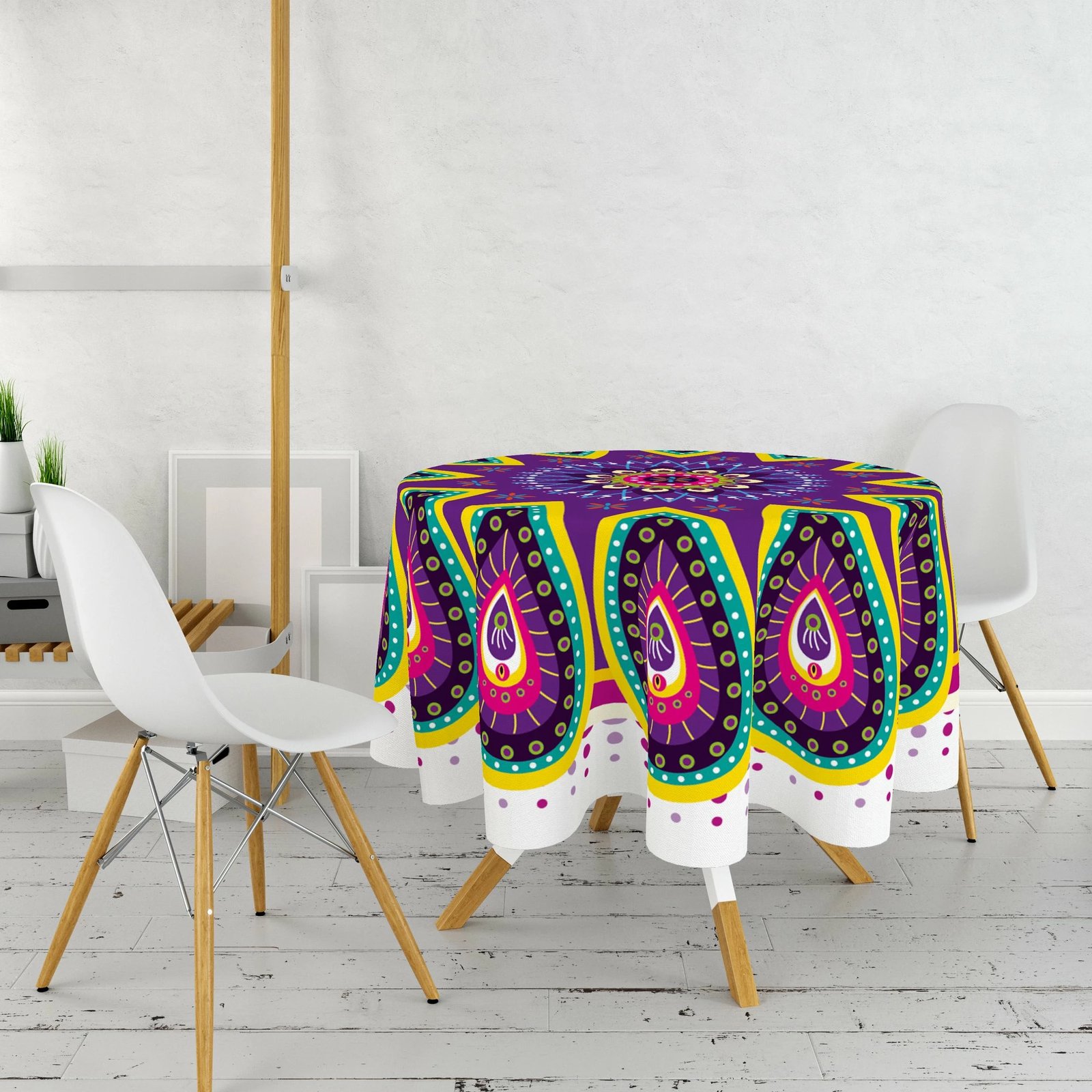 Mbulesë tavoline Hermia, Tblc 1, shumëngjyrëshe, 160cm