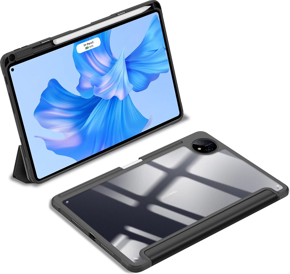 Mbështjellës tablet Dux Ducis Toby për Huawei MatePad Pro 11" (2022), me qëndrim, auto sleep, i zi