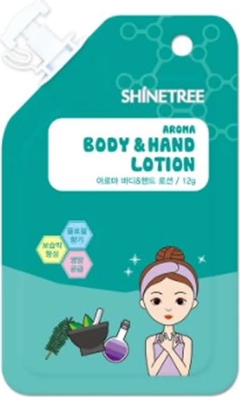 Losion për trup dhe duar Shinetree Aroma 12ml