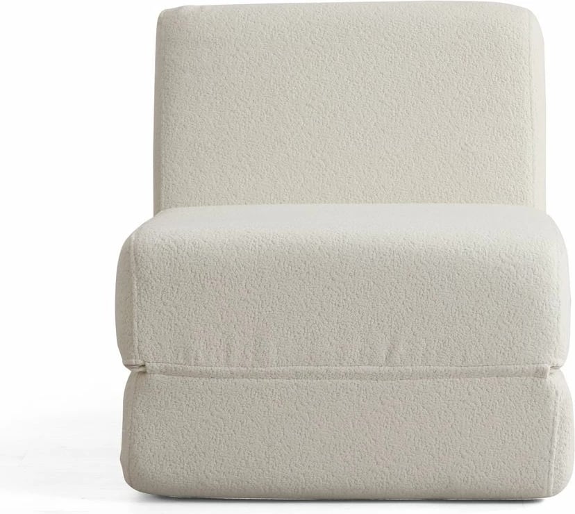 Krevat-karrige një vendësh, Atelier del Sofa, Origami Convertable, e bardhë