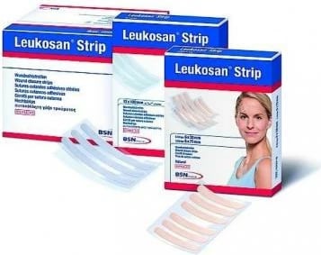 Cinta për suturë BSN Medical Leukosan Strip 6x38mm dhe 6x75mm 2 copë