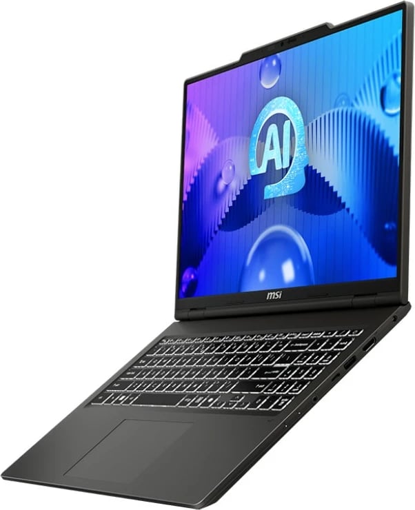 Laptop MSI Venture 16 AI A1MG-039XPL, Intel Core Ultra 5 125H, 16GB RAM, 512GB SSD, Intel Arc, 16", Zezë