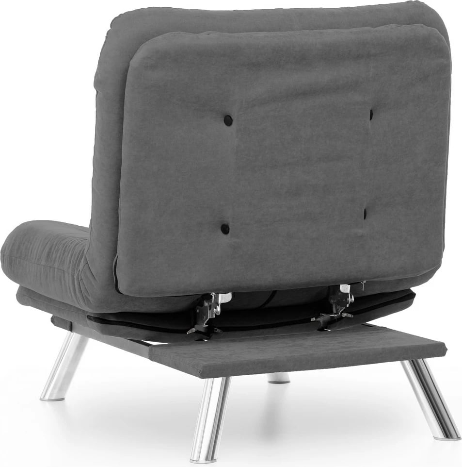 Karrige një vendëshe, Atelier del Sofa, Misa Solo, ngjyrë gri