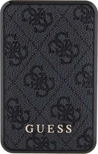 Powerbank Guess GUPB10DP4GEGK 10000mAh, 18W, lëkurë, e zezë