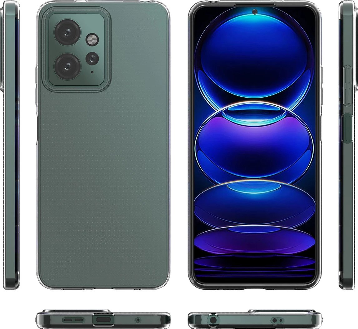 Mbështjellës Hurtel Ultra Clear për Xiaomi Redmi 13, transparent