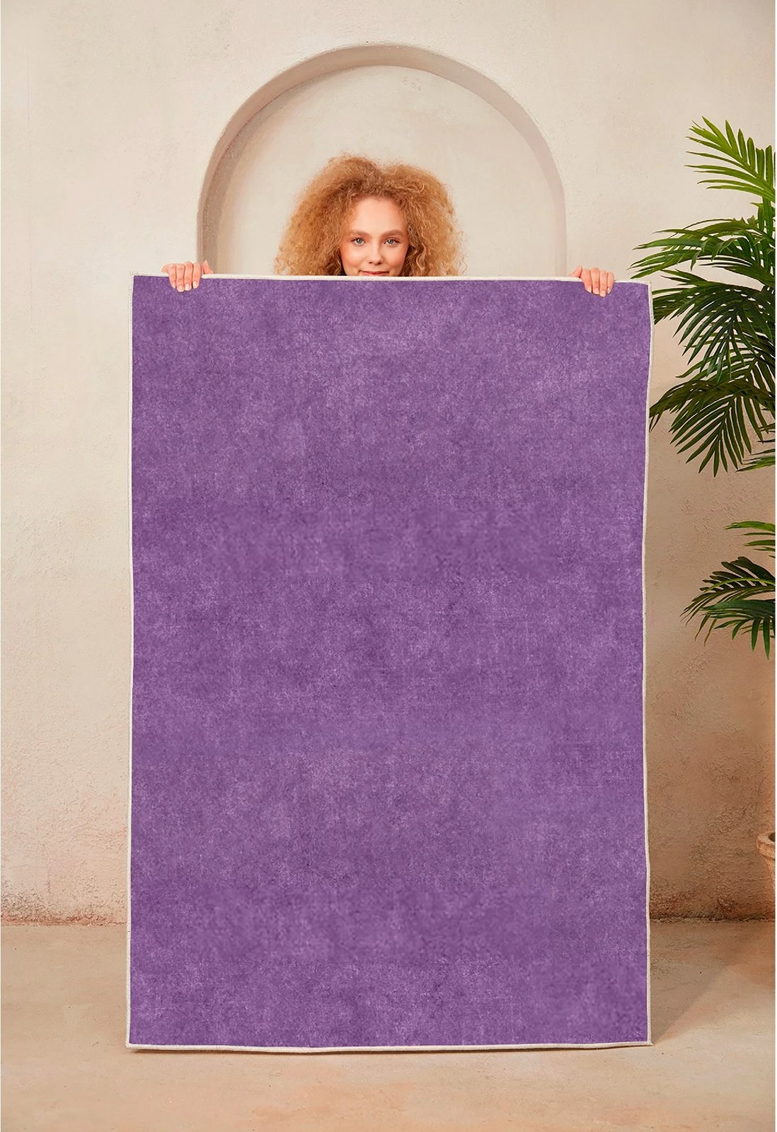 Qilim Conceptum Hypnose, ngjyrë vjollcë, Wookece1254, 50x80cm