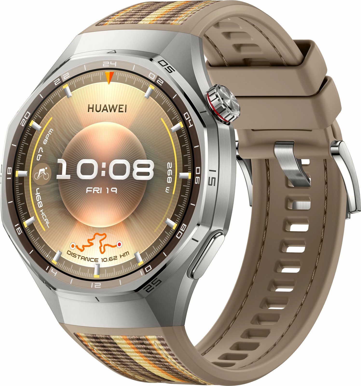 Smartwatch Huawei WATCH GT6 Pro 46mm Atum-B29W, rrip kafe