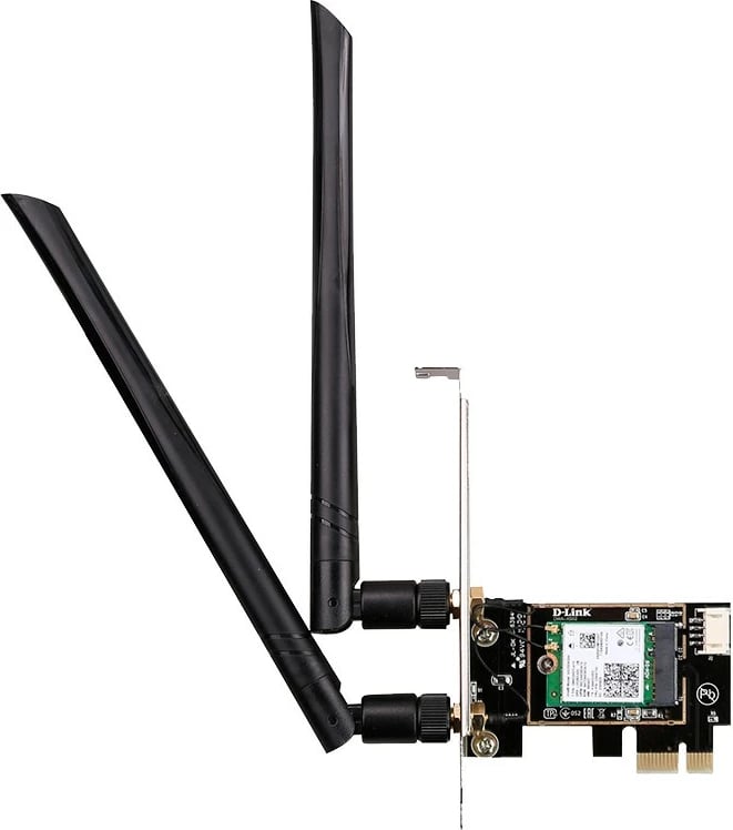 Adapter Wi-Fi 6 D-Link DWA-X582, PCI Express, Bluetooth 5.0, i zi