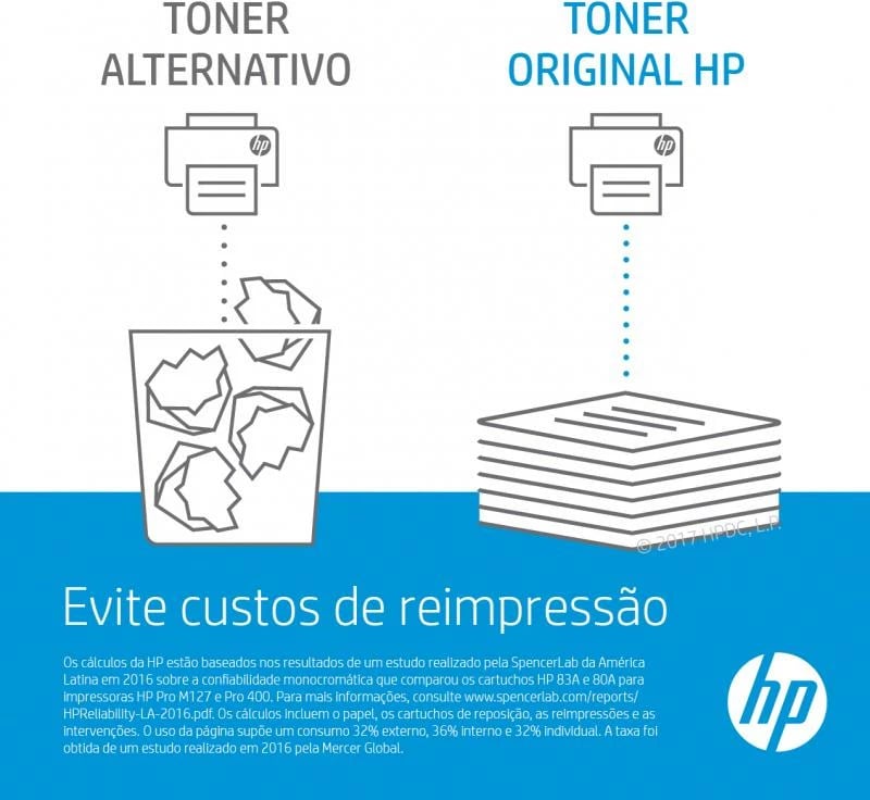 Toner, HP, 305A (CE410A), 2300 faqe, e zezë