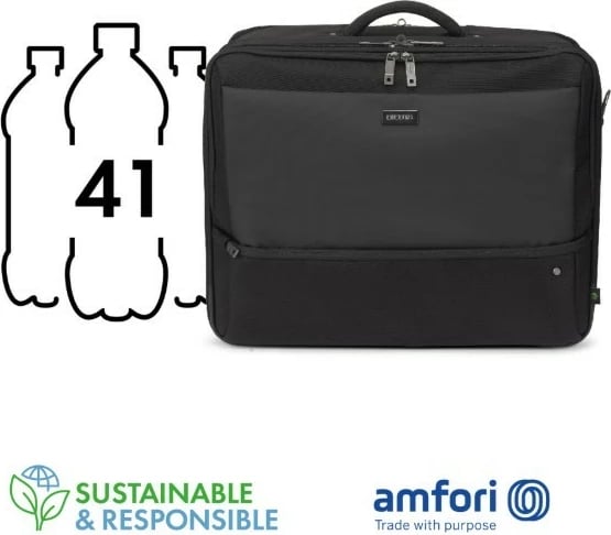 Çantë laptopi DICOTA Multi-Twin Five, 15-17.3 inç, e zezë