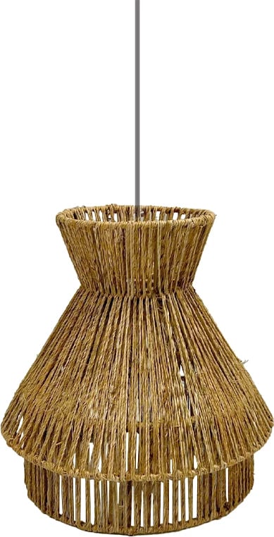 Llambë tavani LAGOON, jute natyrale, 30x30x30cm