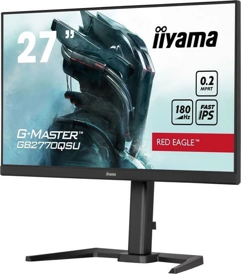 Monitor iiyama G-Master GB2770QSU-B6, 27'', Fast IPS, 180Hz, i zi