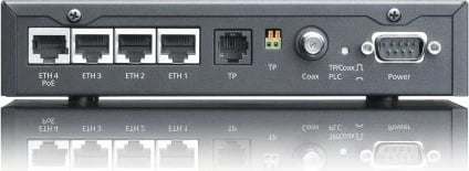 Adapter rrjeti Severin dLAN 500 AVpro UNI, 500 Mbit/s, 4 porta LAN, i zi