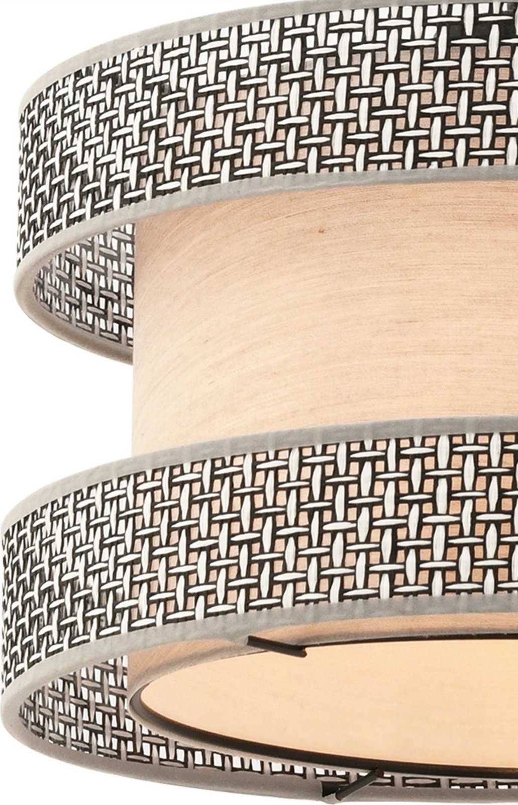 Llambë tavani Opviq, Halo, gri dhe bezhë Llambë tavani Opviq, Halo, gri dhe bezhë