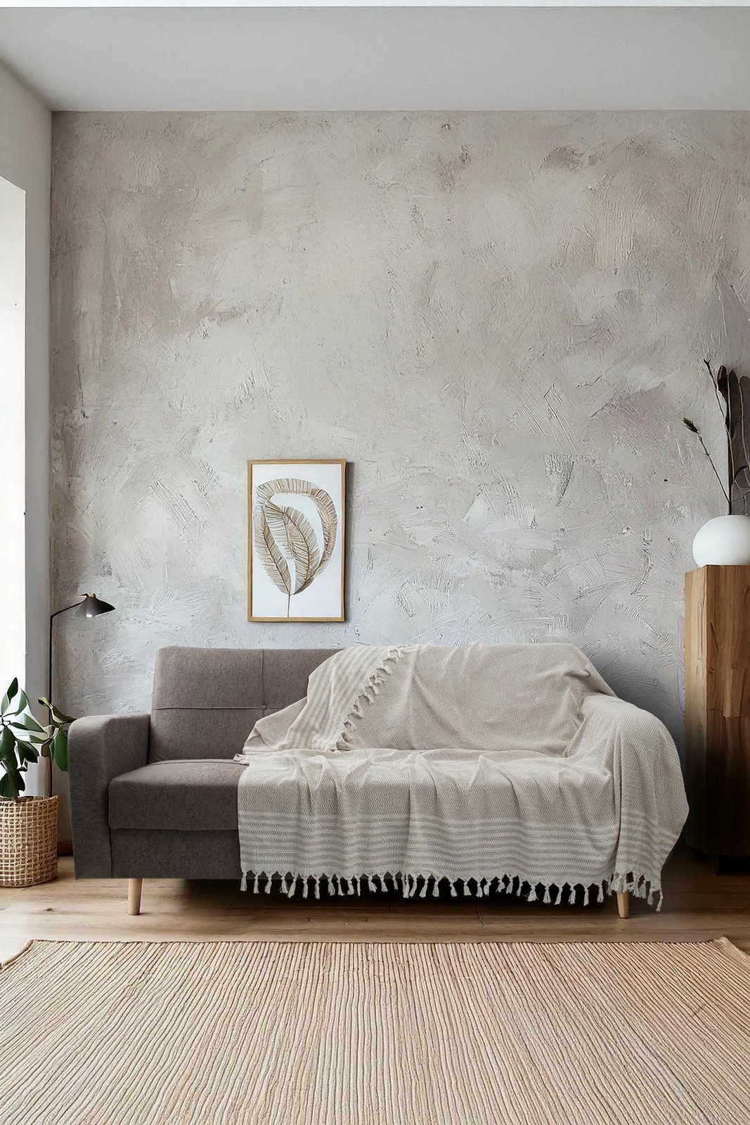 Mbulesë divani Sophia, krem, L'Essentiel Linge de Maison, 180x220cm