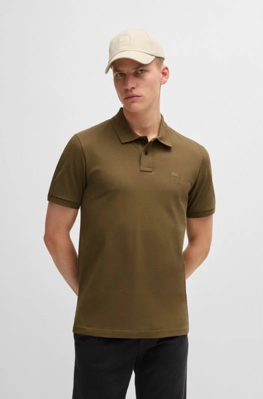 Maicë polo Boss për meshkuj, kafe