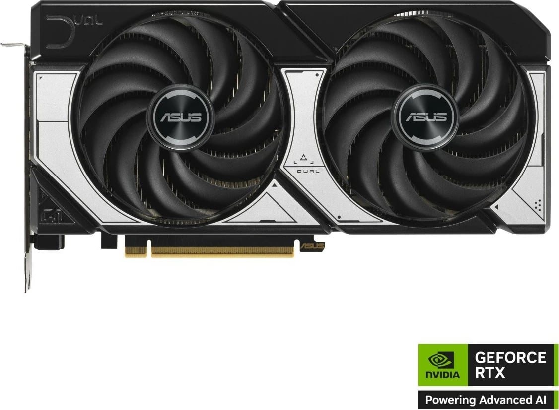 Kartelë grafike Asus GeForce RTX 5070 DUAL, 12GB GDDR7, 192-bit, PCI-E 5.0, Dy ventilatorë, E zezë