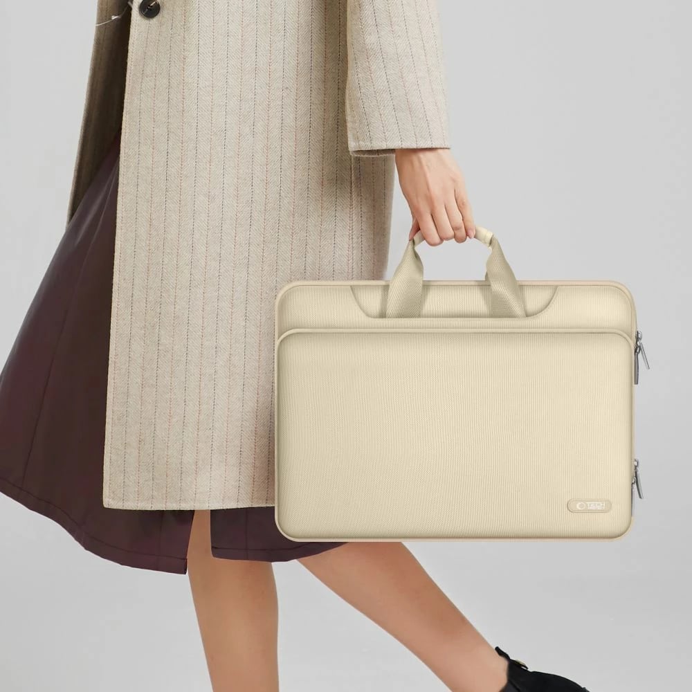 Çantë laptopi Tech-Protect PocketBag 13-14", Bezhe