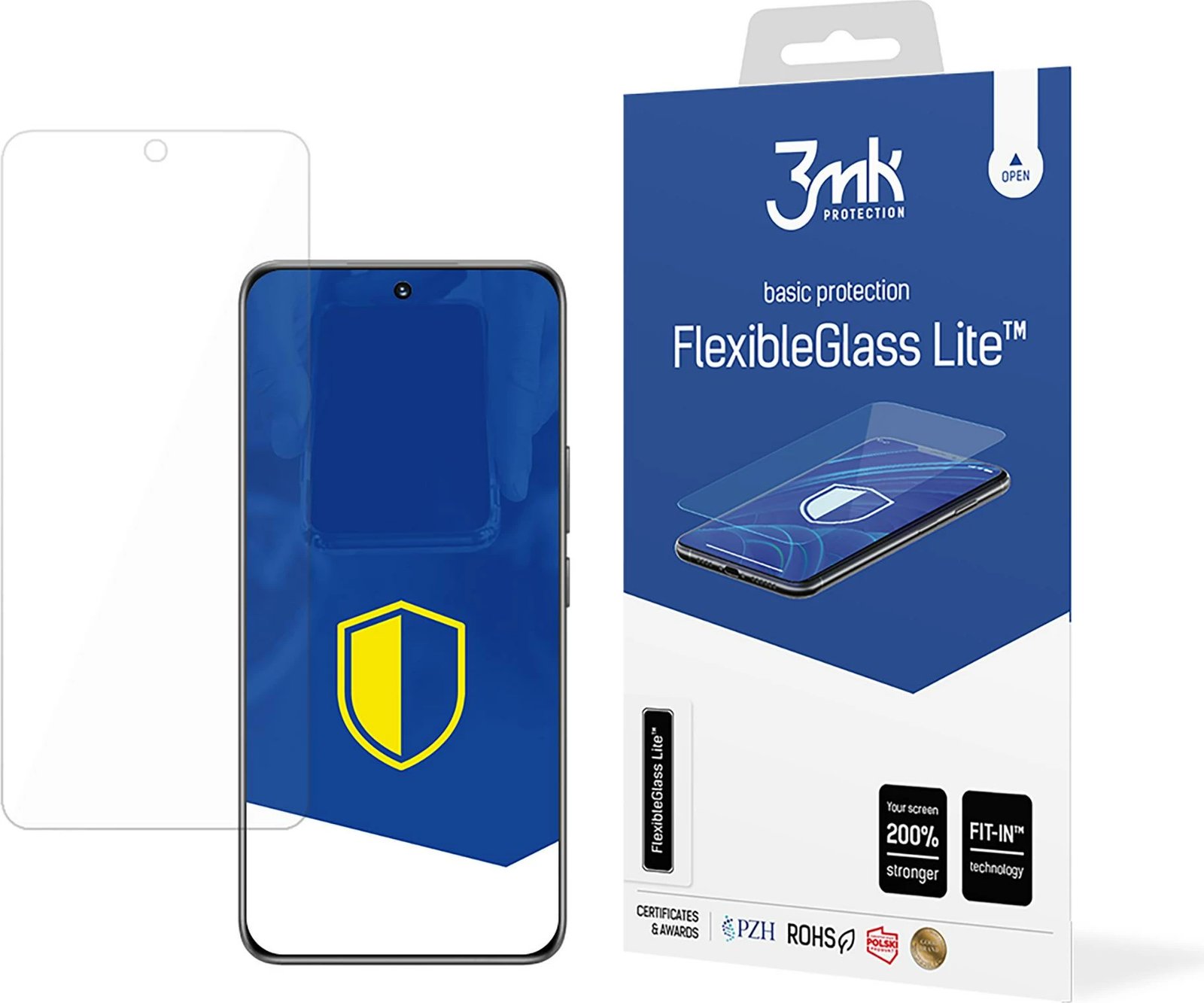 Mbështjellës xhami hibrid 3mk FlexibleGlass Lite për Honor 200 Smart