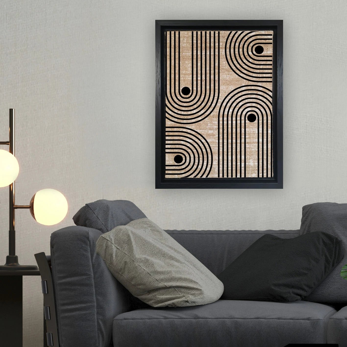 Pikturë dekorative në kanavacë, shumëngjyrëshe, LSJ41801341406 - 6696