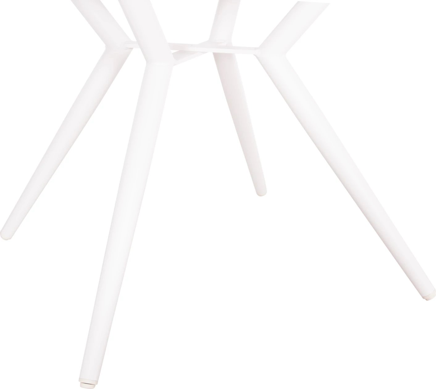 Tavolinë e jashtme e rrumbullakët, alumini i bardhë, FH6290.02, Φ126Χ74Hcm