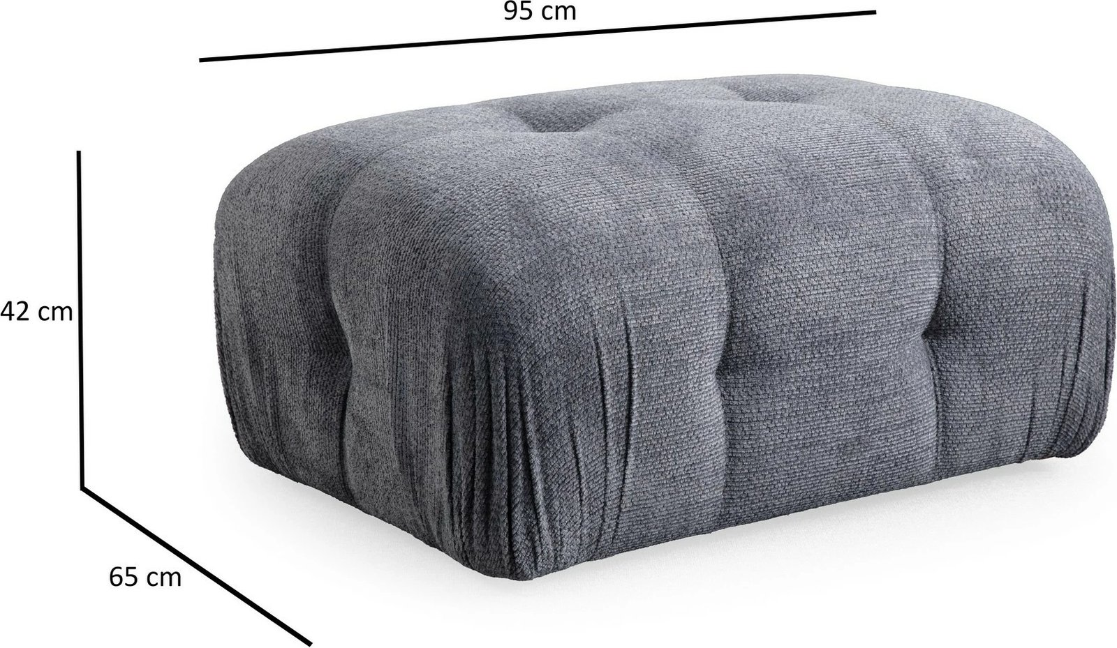 Këndare Atelier del Sofa, Petite 3, gri