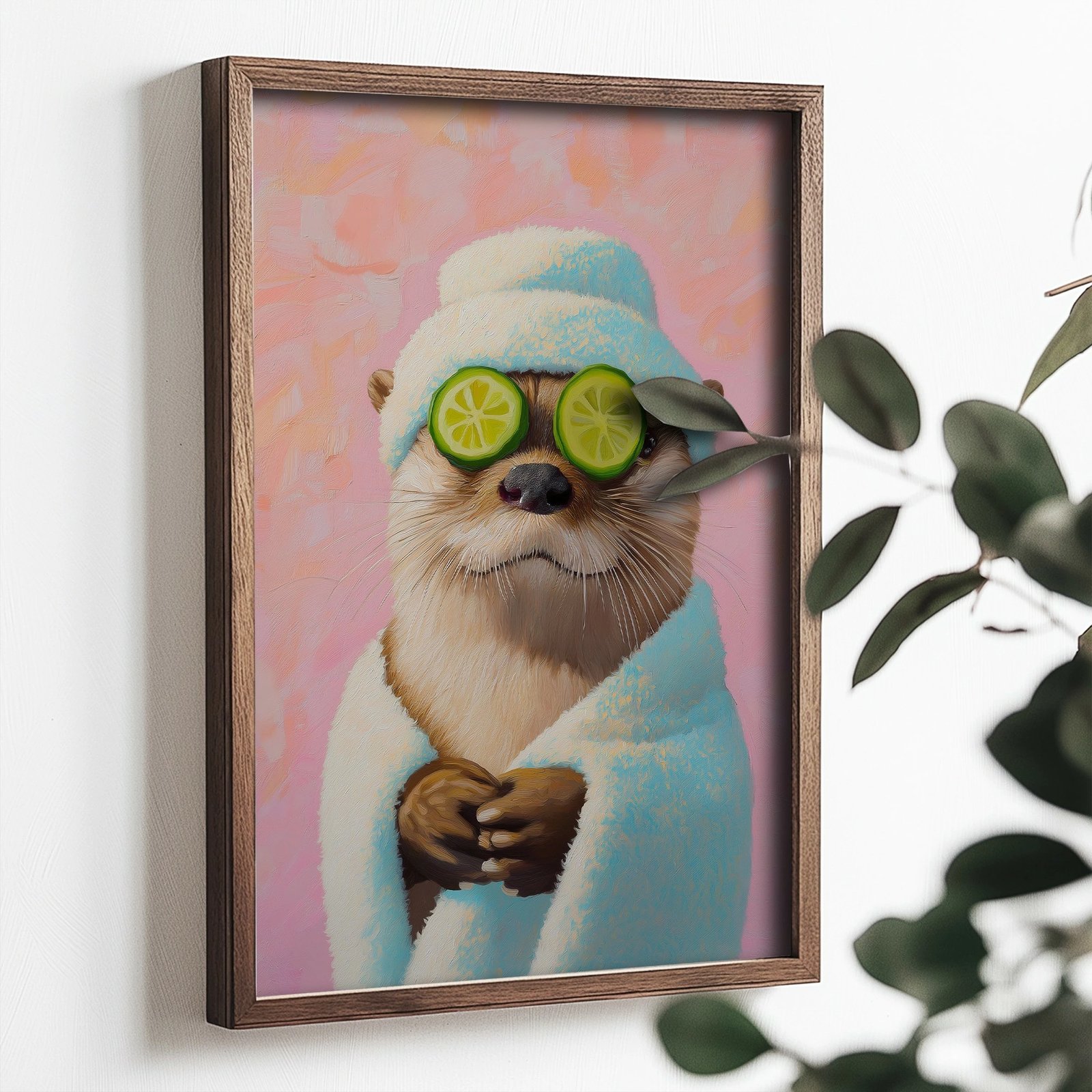 Pikturë dekorative me kornizë, MDF, Wallity, TUN042-XL, shumëngjyrëshe, 50x70x3.5cm