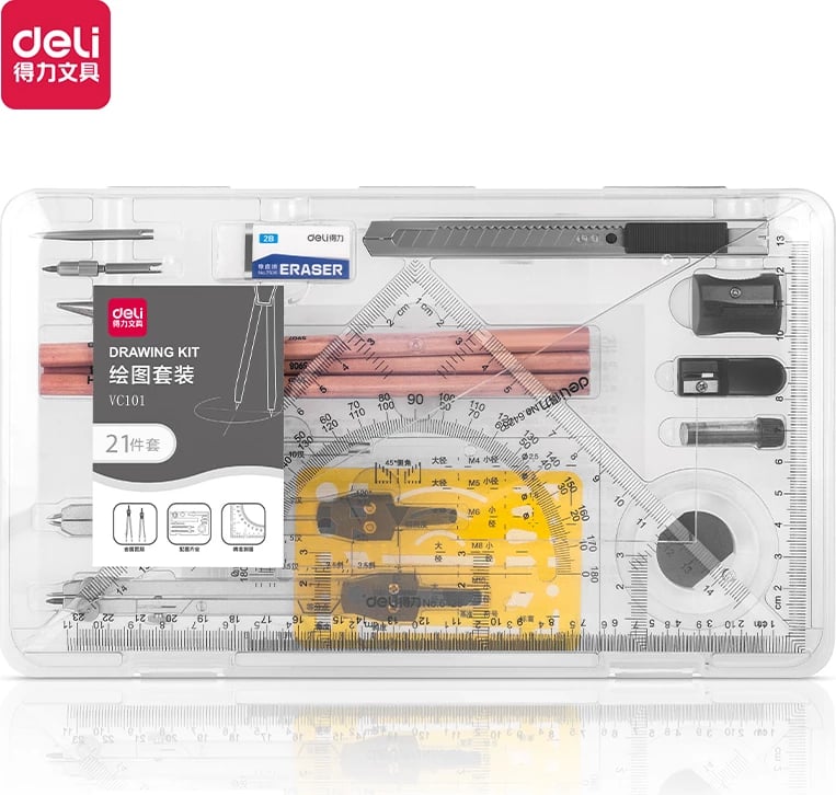 DELI KOMPAS SET VC101 1/21