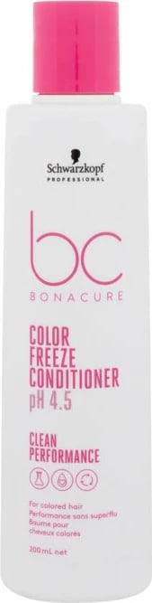 Kondicioner për femra Schwarzkopf Professional BC Bonacure Color Freeze pH 4.5, 200ml