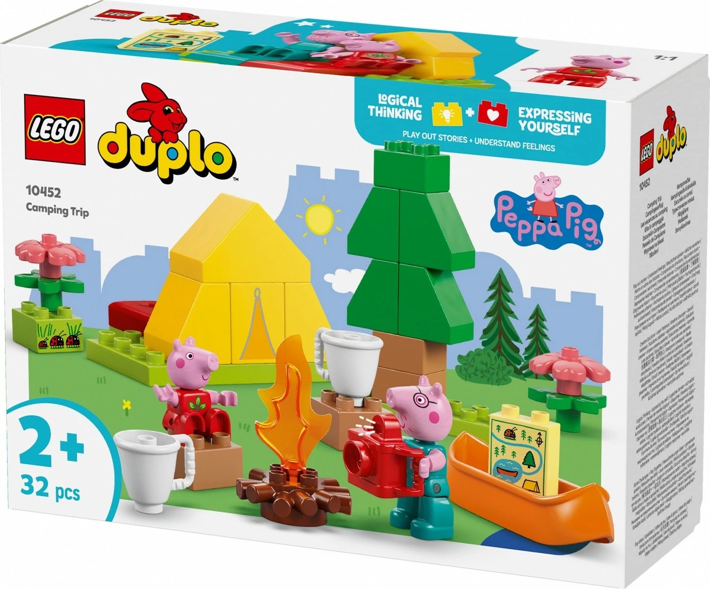 Set ndërtimi LEGO DUPLO Peppa Pig 10452, 32 pjesë, plastikë, për fëmijë të vegjël Set ndërtimi LEGO DUPLO Peppa Pig 10452, 32 pjesë, plastikë, për fëmijë të vegjël