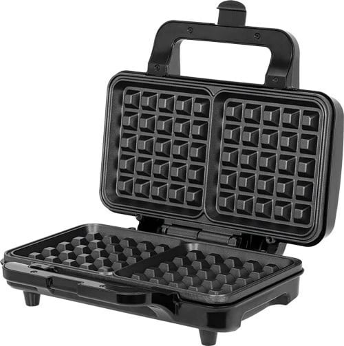 Toster për waffle MPM, MGO-20M, 1000W, i zi/hiri