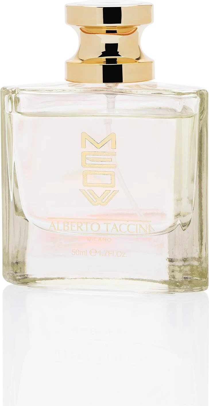 Parfum për gra Meow, ngjyrë ari, 50ml