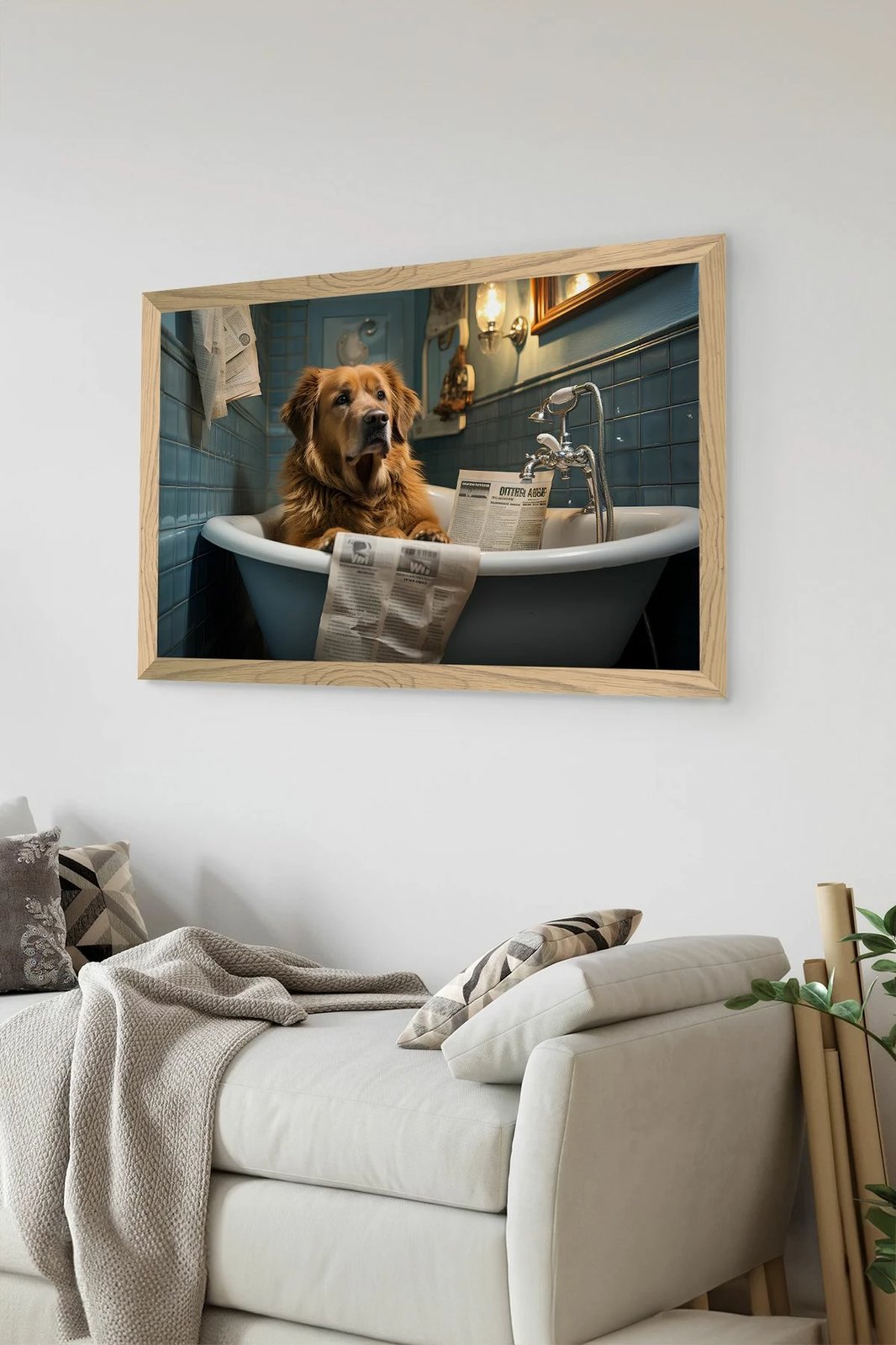 Pikturë dekorative, shumëngjyrëshe, Wallity, Arthynmodelyty3348-36, 33x48cm