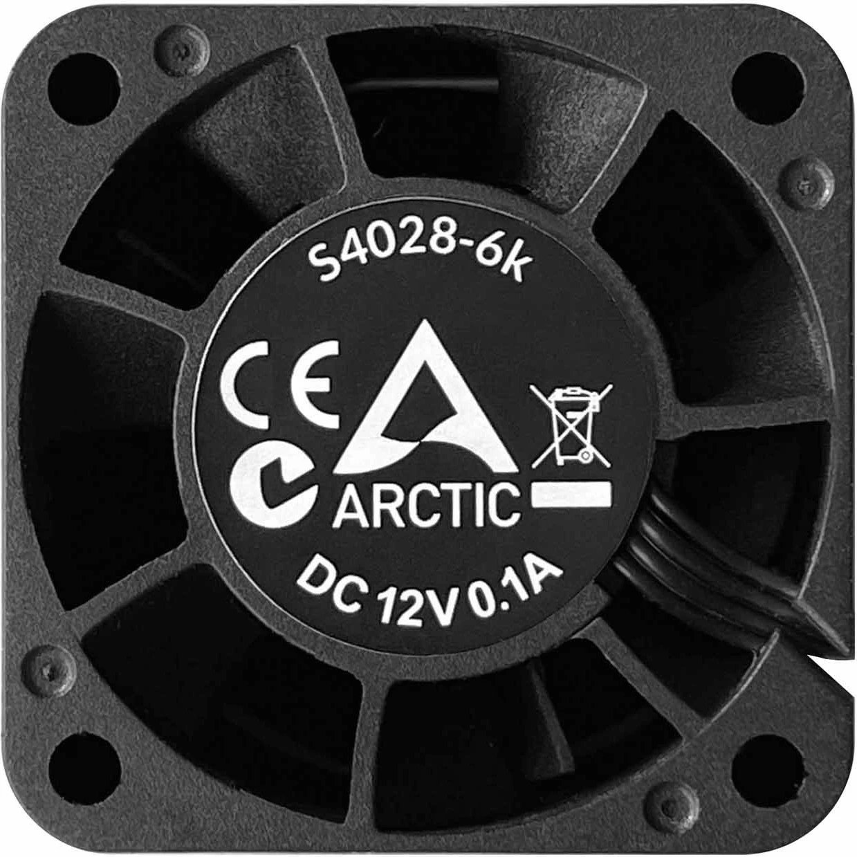 Ventilator kase ARCTIC S4028-6K, 40mm, 6000 RPM, PWM, i zi