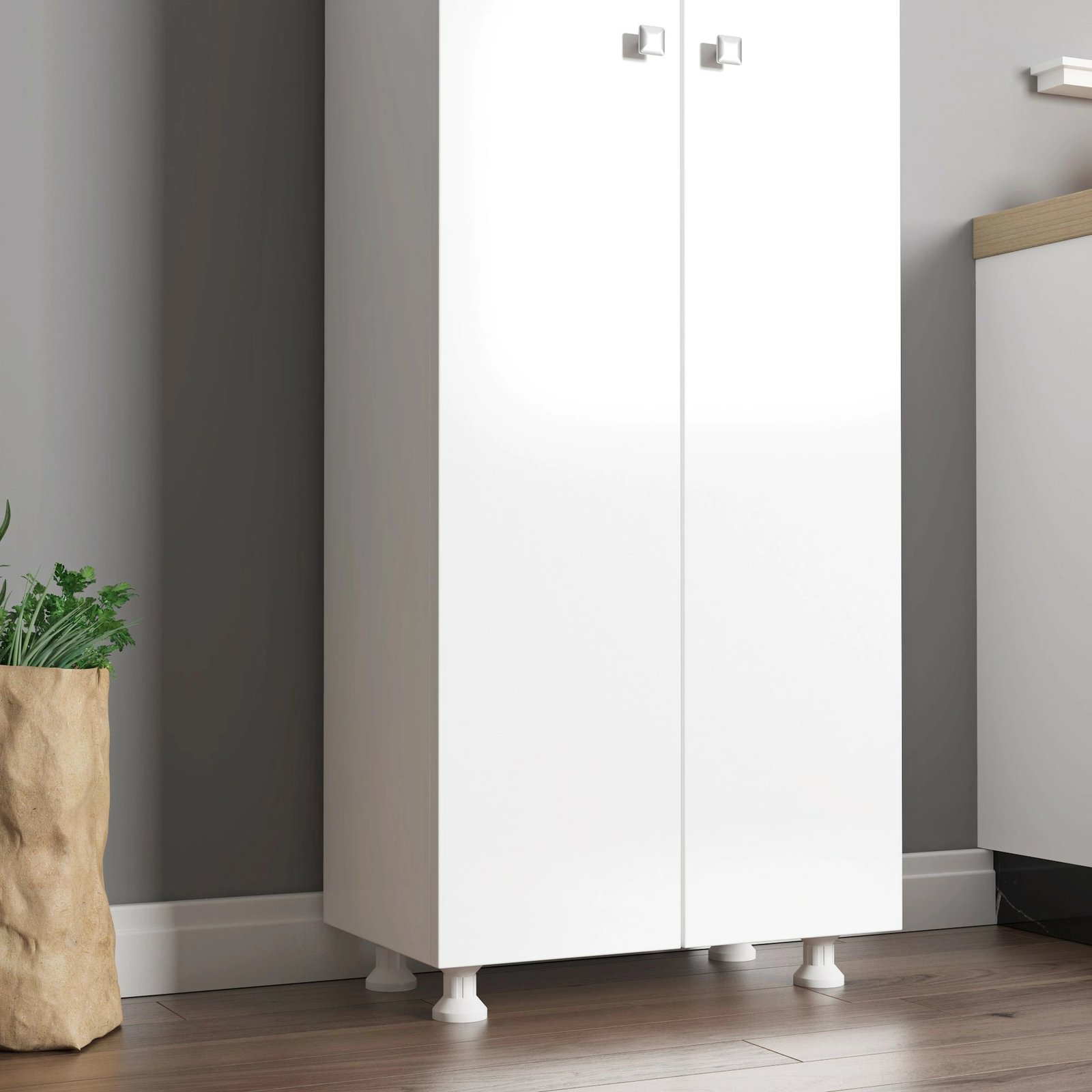 Dollap multifunksional Hanah Home, FRN-12043, i bardhë