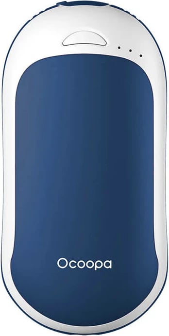 Ngrohës dore Ocoopa H3054PD me powerbank 5000 mAh, USB-C, bardhë-blu