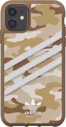 Mbështjellës Adidas OR Moulded Case CAMO WOMAN për iPhone 11 Pro, kafe