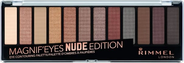 Paletë për sy Rimmel London Magnif'eyes Nude Edition 001 unisex