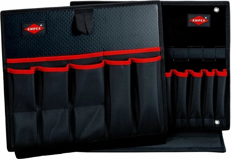 Organizues veglash Knipex Werkzeugkarte 2 pjesë për L-Boxx, zi/kuqe