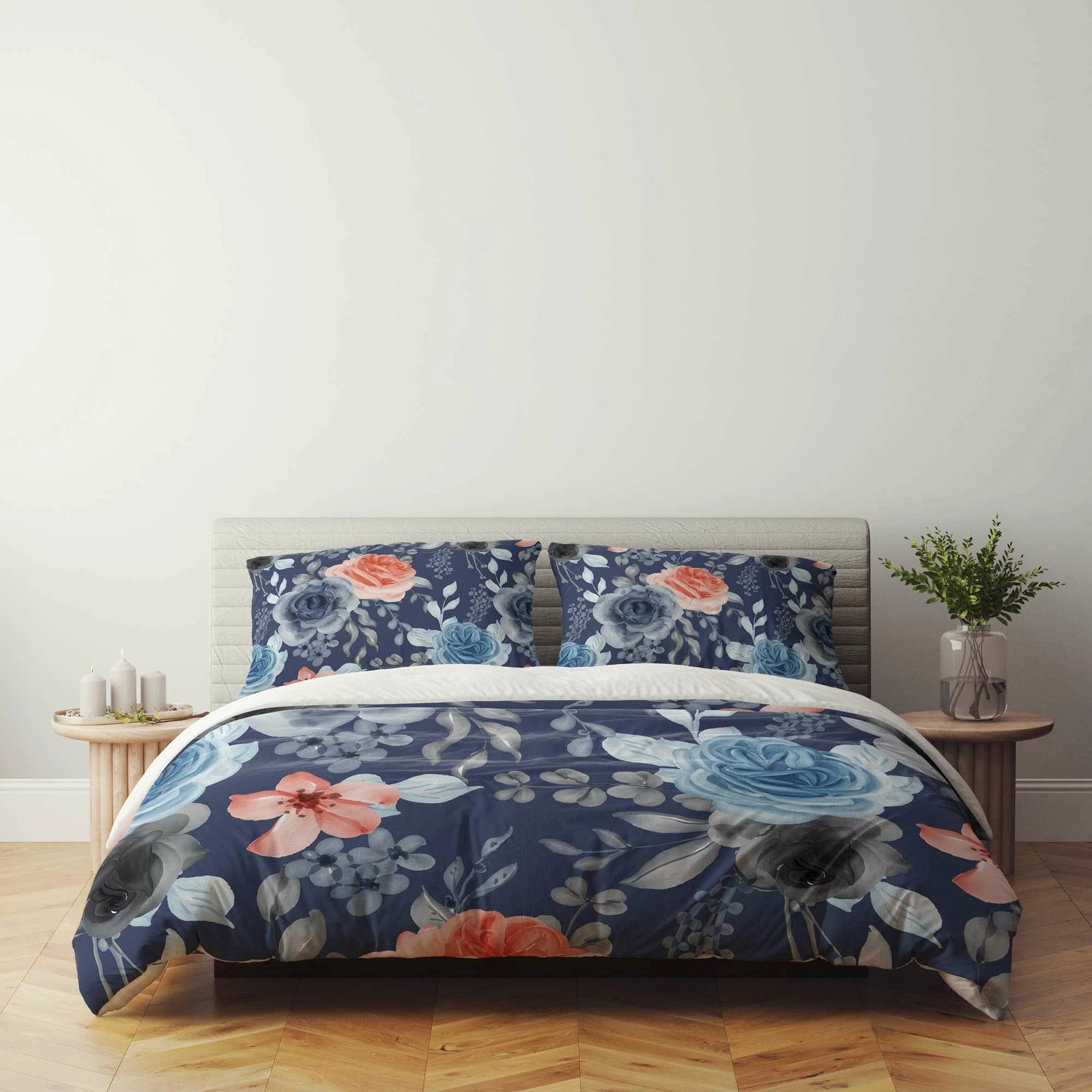 Set mbulesë për jorgan King, shumëngjyrësh, L'essentiel, FLW_DVT25-9