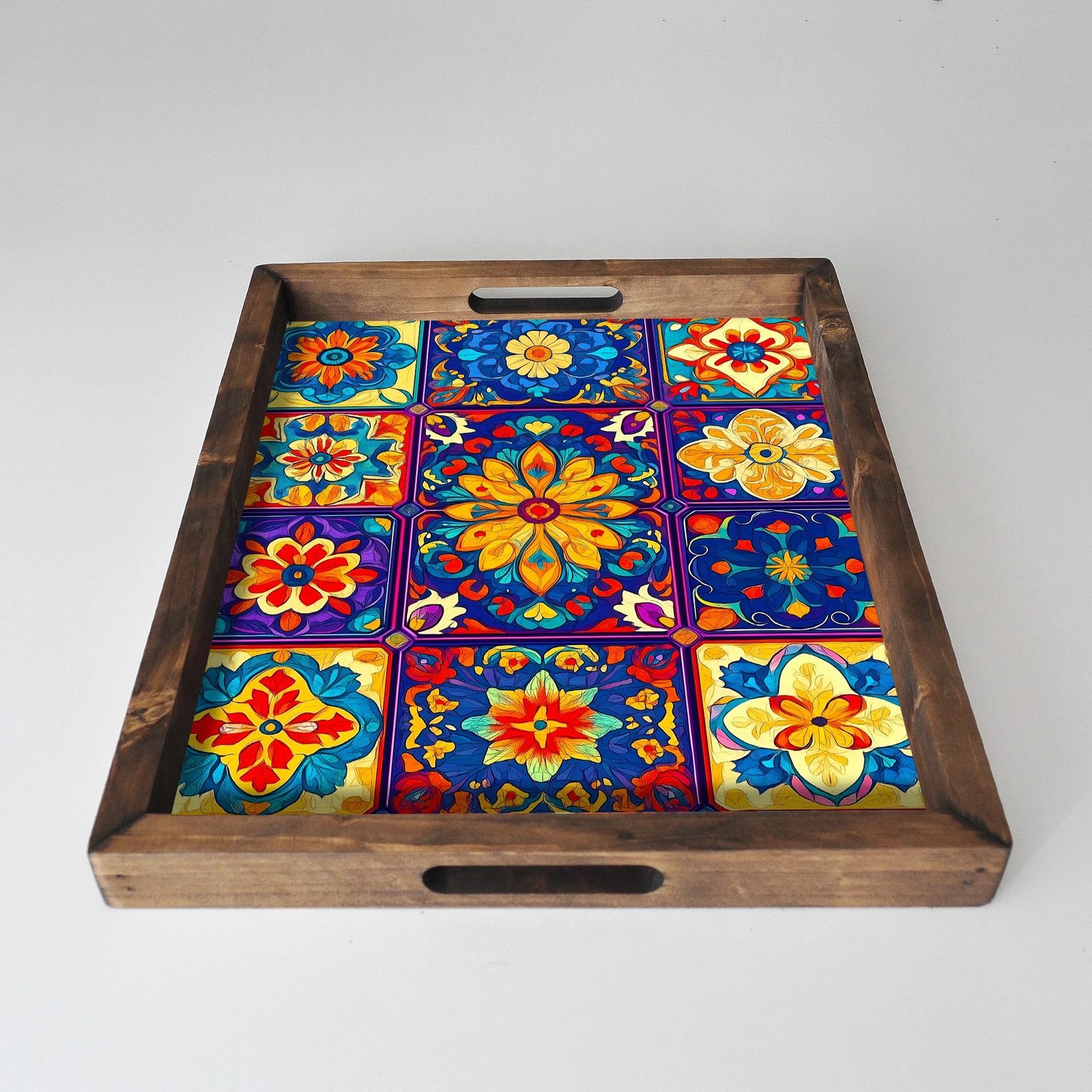 Tabaka druri, shumëngjyrëshe, Evila Originals, REF015, 48x38x4 cm Tabaka druri, shumëngjyrëshe, Evila Originals, REF015, 48x38x4 cm
