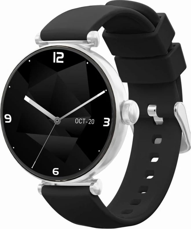 Smartwatch Gravity unisex, e zezë