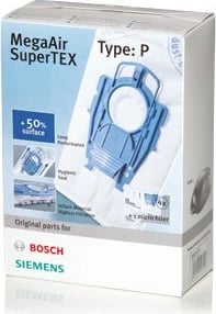 Qese për fshesë Bosch W7-52326S, Siemens VS08, 4 copë