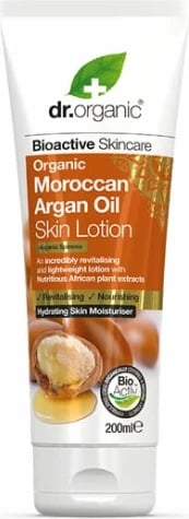 Losion për lëkurë Dr. Organic Moroccan Argan Oil unisex 200ml