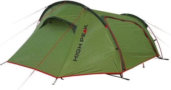 Tendë High Peak Sparrow LW Dome, 2 persona, Jeshile, e Kuqe