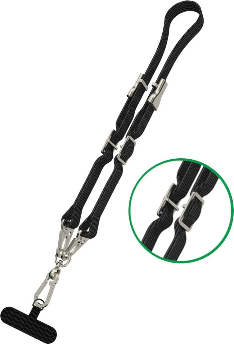 Mbështjellës me kabllo USB-C 4smarts PowrCord 1.75m, i zi Mbështjellës me kabllo USB-C 4smarts PowrCord 1.75m, i zi