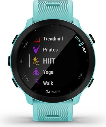 Smartwatch Garmin Forerunner 55, 1.04", GPS, turkuaz