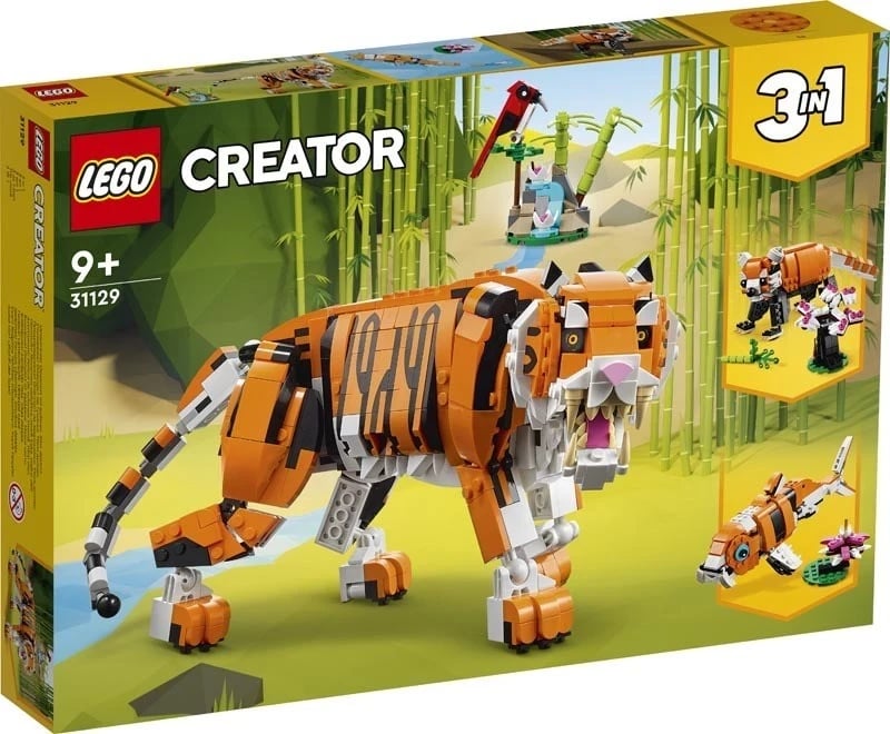 Lodër për fëmijë Lego Creator, Majestic Tiger
